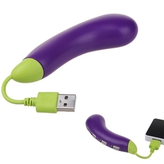 Hub USB Beringela - comprar online