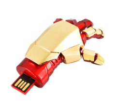 Pen drive Mão Homem de Ferro LED - comprar online