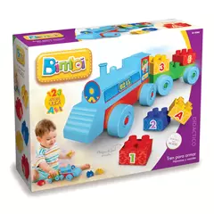 TREN DE BLOQUES PARA ARMAR DIDACTICO BIMBI