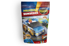 POLICIAS Y BOMBEROS AZUL RASTI