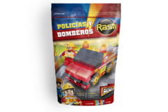 POLICIAS Y BOMBEROS AZUL RASTI - comprar online