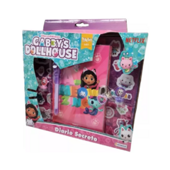 GABBY DOLLHOUSE DIARIO SECRETO LAPICERA MAGICA Y STICKERS