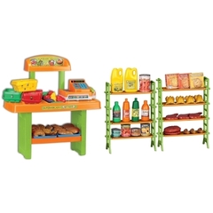 SUPERMERCADO INFANTIL + CAJA REGISTRADORA PETIT GOURMET LIONEL S - comprar online