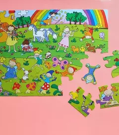 ROMPECABEZAS HADITAS 28 PIEZAS GRANDES PUZZLE PLAN Z - comprar online