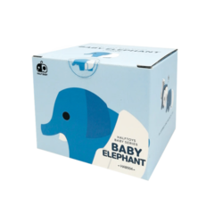 Muñeco encastre magnético - Baby Halftoys Elephant