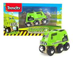 Locomotora Sunny Jefe De Green Police Trencity Didactico