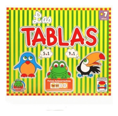 JUEGO DIDACTICO LAS TABLAS DE MULTIPLICAR BANQUITO ARG