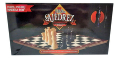 Juego De Ajedrez De Madera Grande