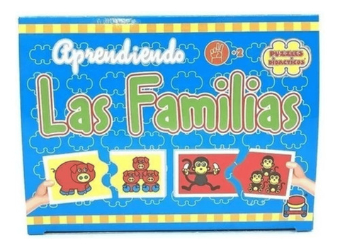 Aprendiendo Las Familias Puzzles Didacticos - Banquito Argentino