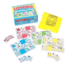 JUEGO LOTERIA DE NUMEROS Y COLORES BANQUITO ARG - comprar online