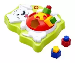 JUEGO DE ENCASTRE DOG MIX MULTICOLOR CALESITA - comprar online