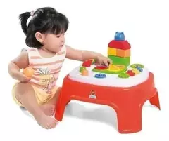 MESA INFANTIL DIDACTICA CON ACTIVIDADES ENCANTADA CALESITA - comprar online