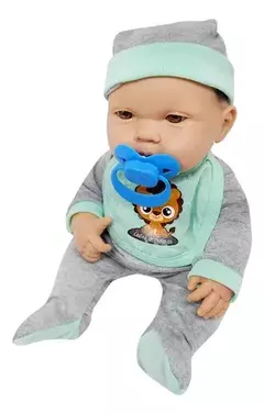 BEBE BEBOTE DANILO CON GORRO Y CHUPETE ART 121 CASITA DE MUÑECAS