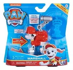 FIGURA CON FRASES MARSHALL PAW PATROL PATRULLA CANINA