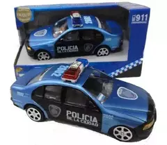 AUTO POLICIA PATRULLERO A FRICCION TRUQUITO