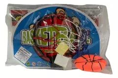 MINI ARO DE BASQUET CON PELOTA INFLABLE