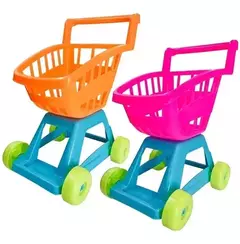 CARRITO DE SUPERMECADO COMPRAS DE PLASTICO DURAVIT