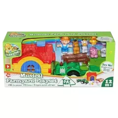 GRANJA MUSICAL COMPLETA ANIMALES MAS TRACTOR NAVYSTAR