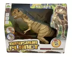 DINOSAURIO CON MOVIMIENTO T-REX CON LUZ Y SONIDO