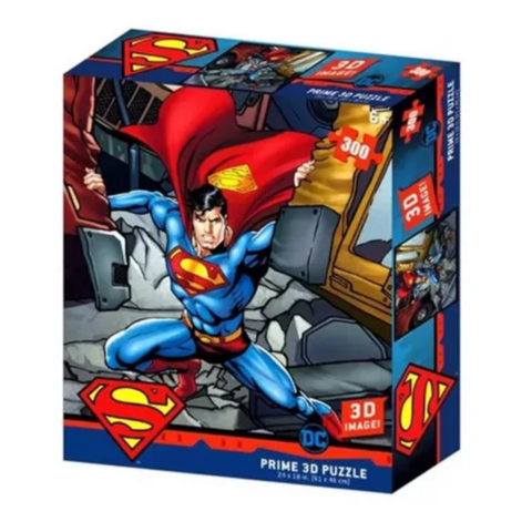 PUZZLE 3D 300 PZS SUPERMAN FIBRO