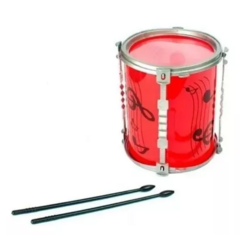 BOMBO MUSICAL ROJO FIRST BAND FAYDI - comprar online