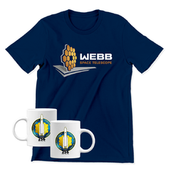 Webb Space Telescope - Kit = 1 Camiseta Básica + 1 Caneca - comprar online