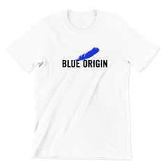 Camiseta Infantil/Juvenil Blue Origin Logo - SPACE TODAY STORE