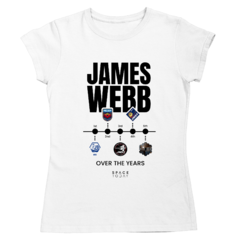 Imagem do Camiseta - James Webb Over The Years