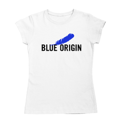 Camiseta Básica Unissex/Babylook - Blue origin - Logo - comprar online