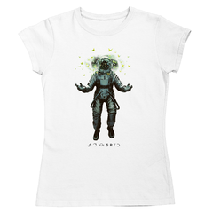 Camiseta Astronaut Butterfly Green - SPACE TODAY STORE
