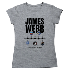 Camiseta - James Webb Over The Years - loja online