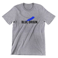 Camiseta Infantil/Juvenil Blue Origin Logo - comprar online