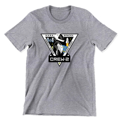 Camiseta - Astronauta Crew 2 na internet