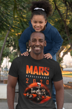 Camiseta Rover Perseverance da Missão Mars 2020 - Modelo 1