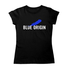 Camiseta Básica Unissex/Babylook - Blue origin - Logo - comprar online