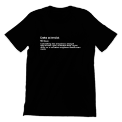 Camiseta - Data Scientist definição na internet
