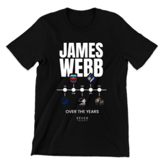 Camiseta - James Webb Over The Years