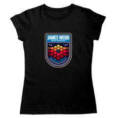 Camiseta - James Webb 2° Logo - SPACE TODAY STORE
