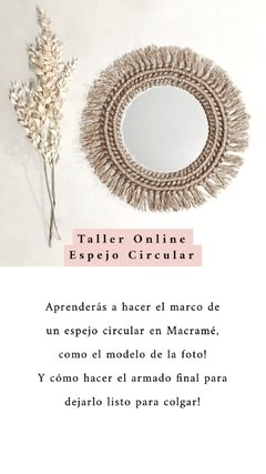 Taller de Espejo en Macramé - Online - comprar online