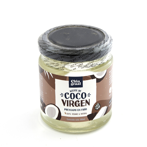 Aceite de Coco Extra Virgen "Chia Graal" SIN TACC x 180 cc