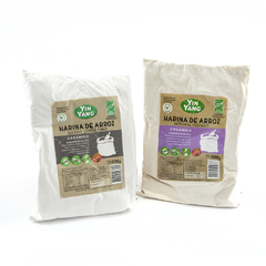 Harina de Arroz Blanco Organica. Sin Tacc. - comprar online