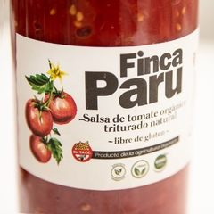 Tomate Salsa "Finca PARU". Org. Cert. Botella x 500 cc - comprar online