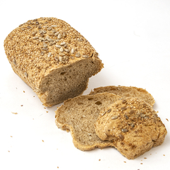 Pan integral con semillas en internet