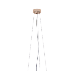 Pendente Foglia Ø60cm Cristal, Metal e Vidro Dourado - Mais Luz PE-207/9.60DO - loja online