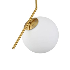 PENDENTE GLOBE Ø25CM 1*E27 DOURADO NORDECOR 2249 - Martan Lustres