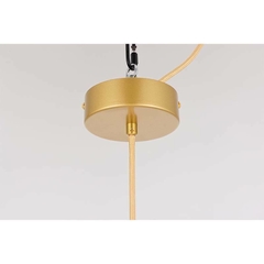 PENDENTE NITT Ø10CM 1*E14 OURO FOSCO NORDECOR 2587 na internet