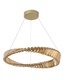 PENDENTE MANDALA LED DOURADO 60CM 3000K 60W USINA IMPORTS UI20175/60DR-AB