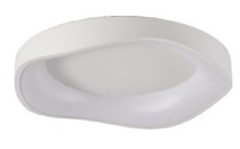 PLAFON EDGE REDONDO 26W 3000K Ø42CM BRANCO SKYLIGHT 4041BR