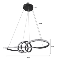 Pendente led infinito