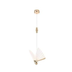 PENDENTE LED HONEN 6W 3000K DOURADO NORDECOR 2413